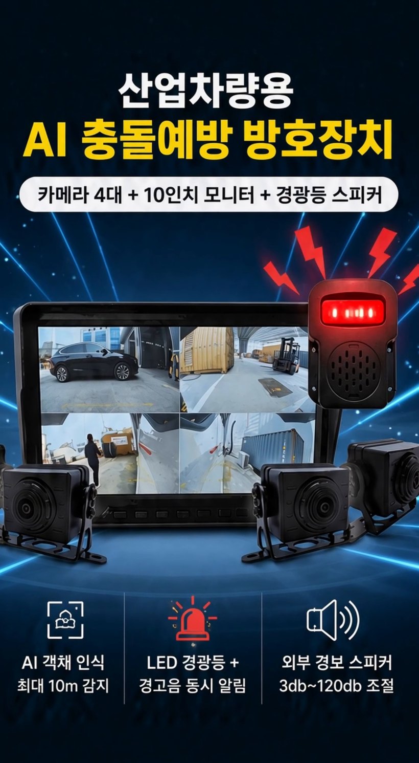 AI 충돌예방 방호장치 제품 소개