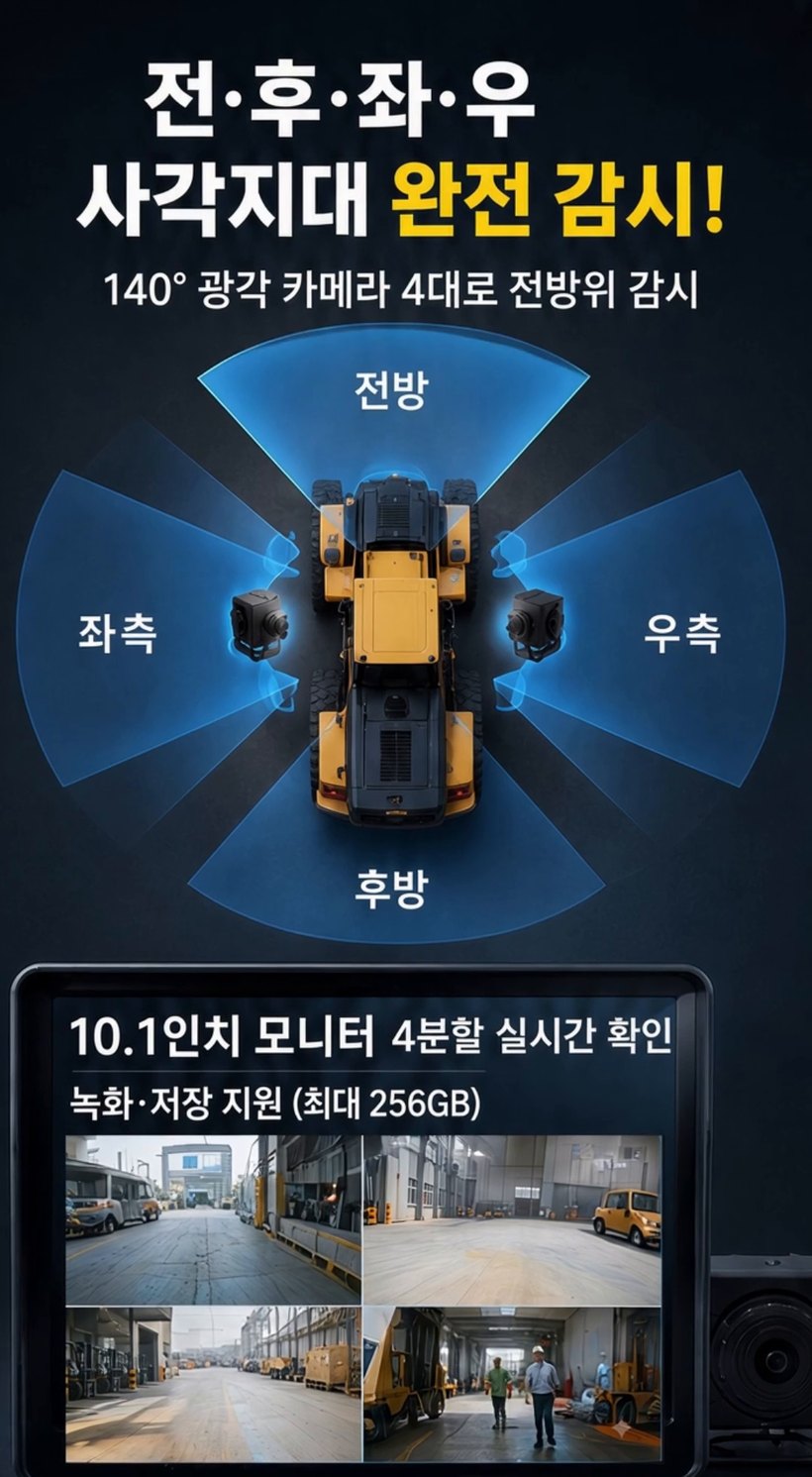 전·후·좌·우 완전 감시